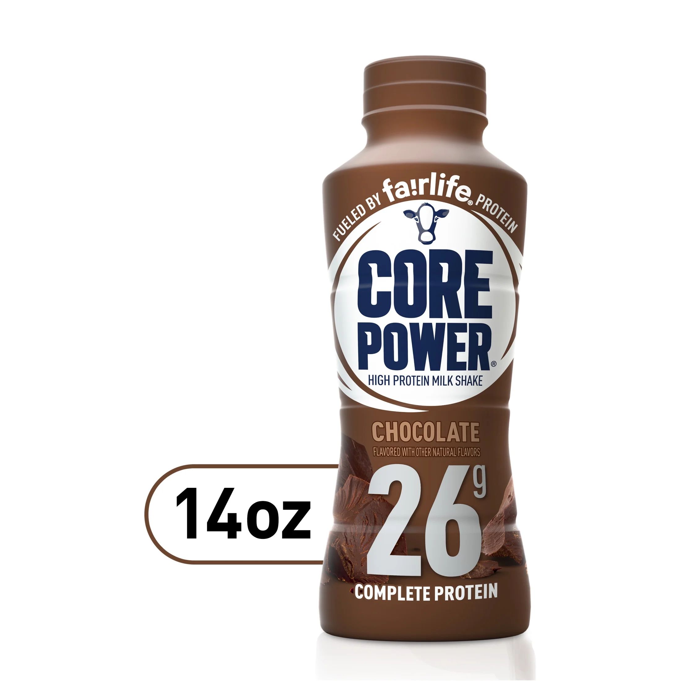 Core Power Protein Shake with 26g Protein by fairlife Milk, Chocolate, 14 fl oz | Walmart (US)