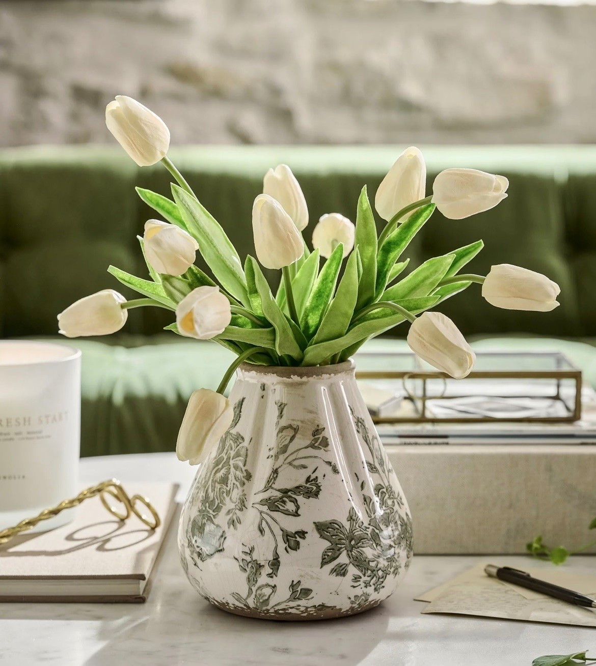 Vintage style floral vase for the favorite stems… on sale!!

#LTKHome #LTKSaleAlert