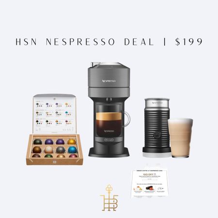 This deal on a Nespresso machine is amazing!! Comes with the coffee machine, a milk frother, 12 coffee pods and a $50 nespresso coffee credit!!


HSN, HSN deal, nespresso, nespresso vertuo, coffee machine, espresso machine

#LTKsalealert #LTKFind #LTKhome