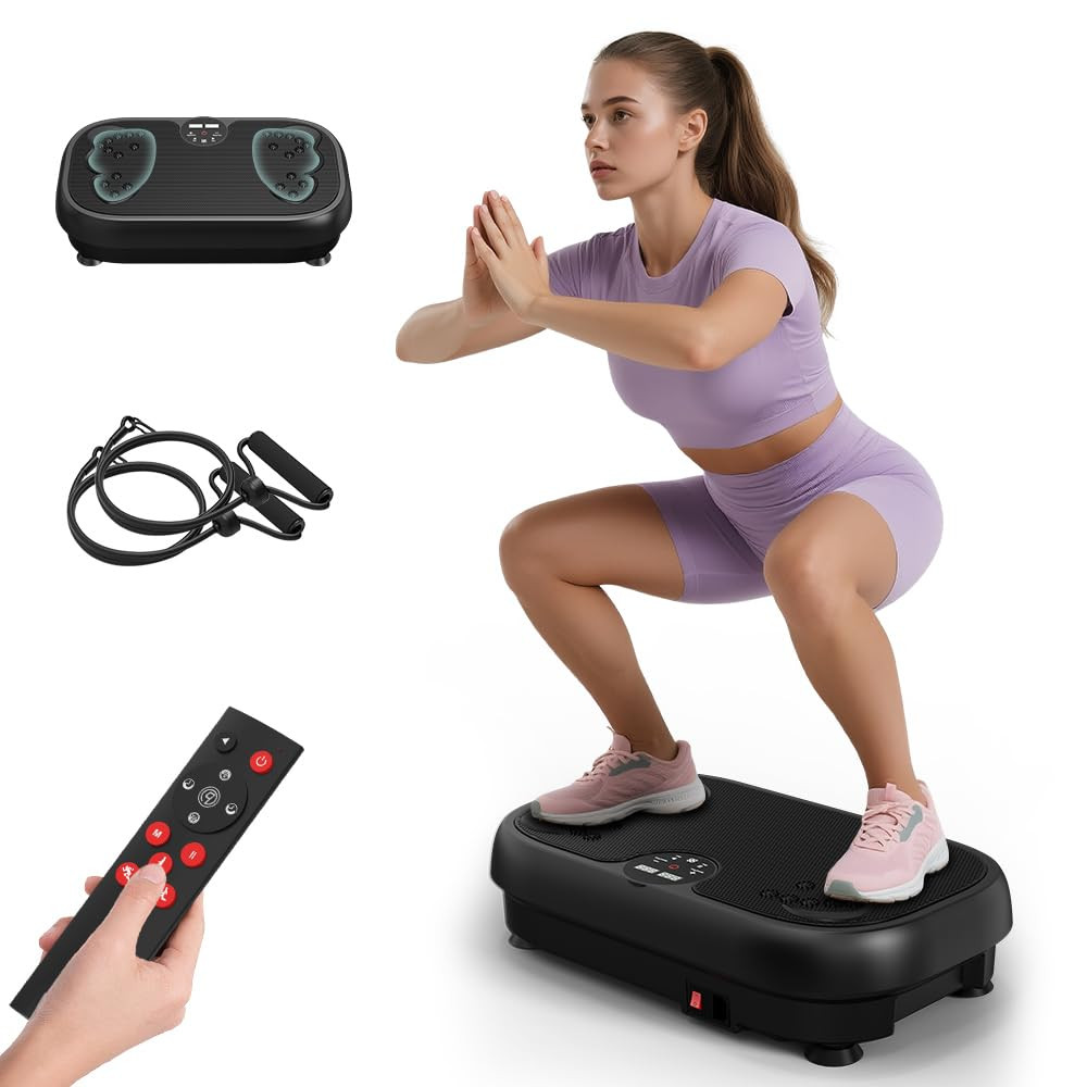 Relife Vibration Plate Exercise Machine Fitness Platform Whole Body Shaker Vibrate Stand Board Ly... | Amazon (US)