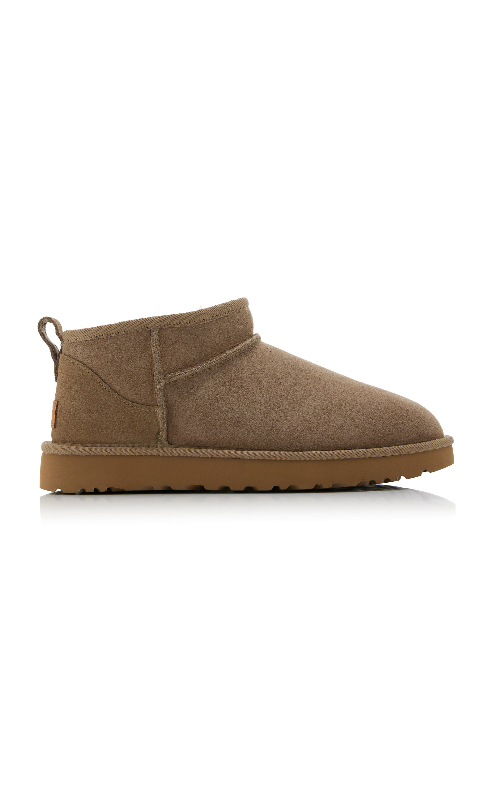 UGG - Classic Ultra Mini Shearling Boots - Olive - US 8 - Moda Operandi | Moda Operandi (Global)