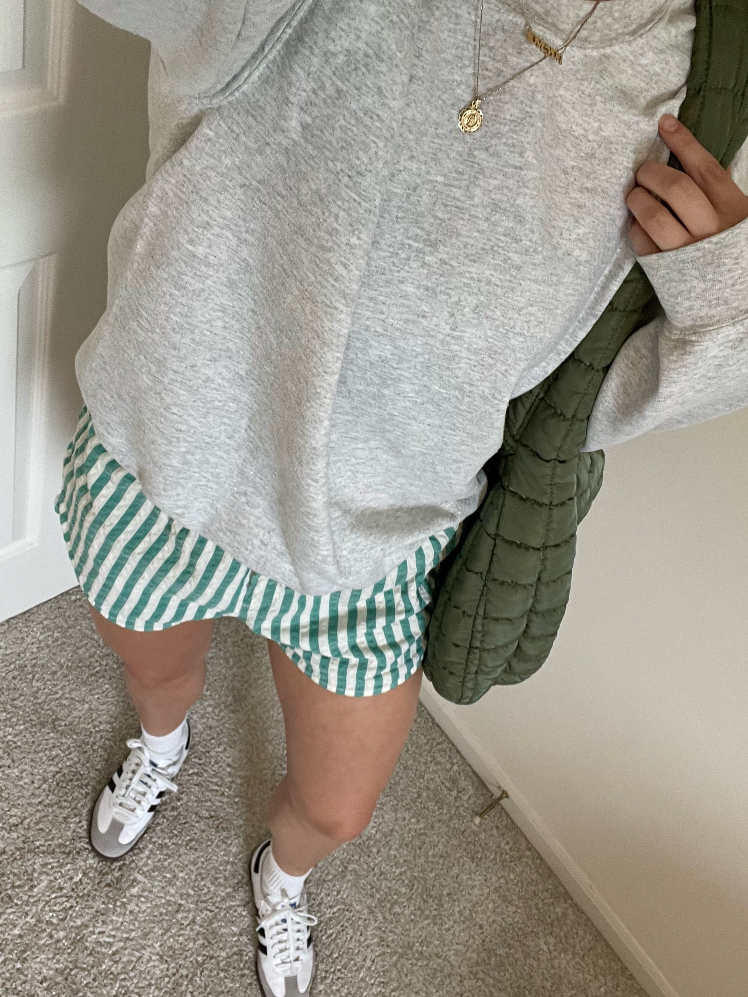 this is me convincing you to buy these shorts 😮‍💨

#LTKunder50 #LTKSeasonal #LTKshoecrush