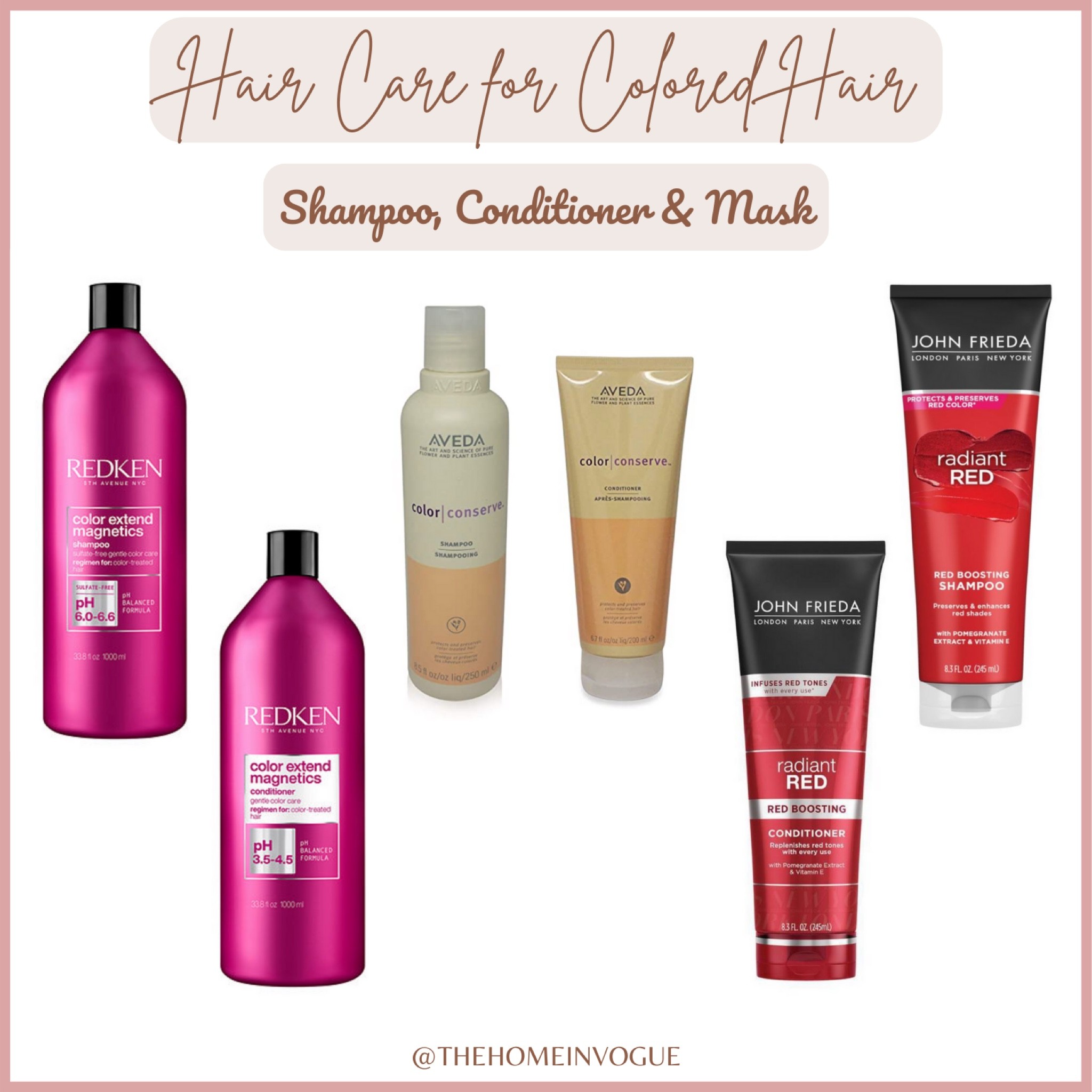 Hair care for colored hair, color boosting shampoo, color boost conditioner, shampoo and conditioner for red colored hair, clairol permanent hair color 

#LTKstyletip #LTKunder50 #LTKbeauty