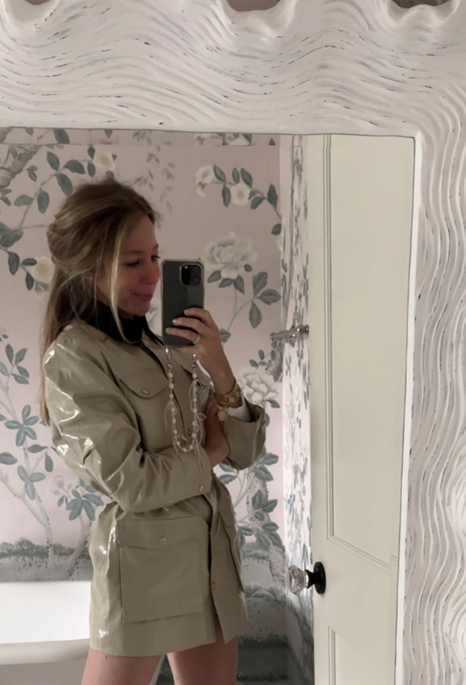 The best jacket! An absolute wardrobe icon. On super sale which makes it even better. Down to $156! Wearing XXS. It’s oversized but styling it as a long jacket with micro shorts underneath to wear to Pilates. 

#LTKSaleAlert #LTKStyleTip #LTKSummerEdit