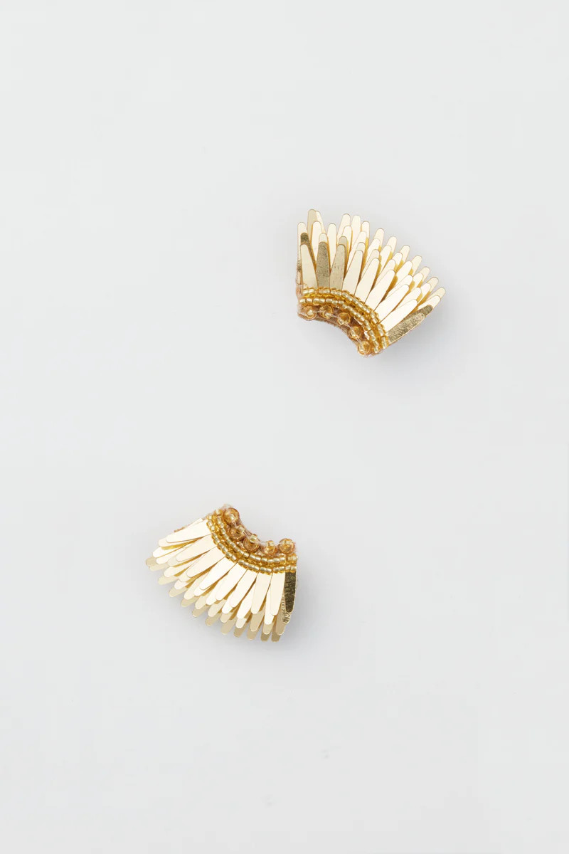 Exclusive Gold Micro Madeline Earrings | Tuckernuck (US)