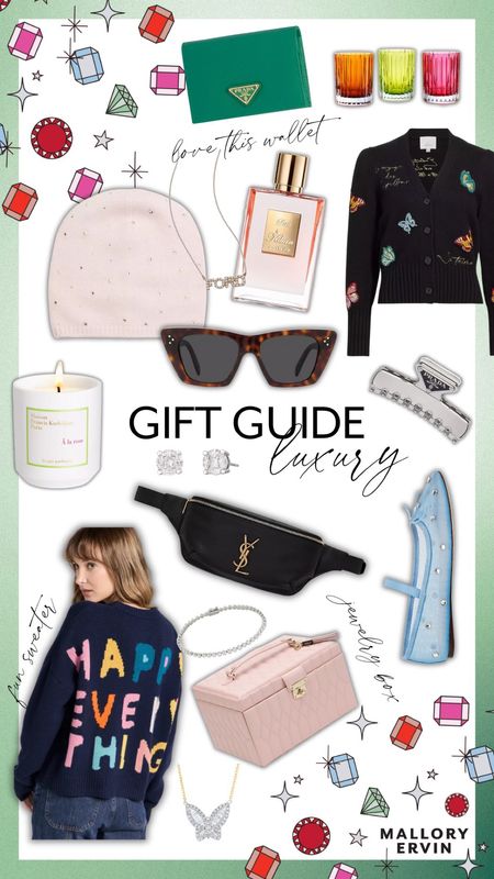 Luxury gift guide for 2023! All the best gift ideas for the splurge worthy people on your list! Whether it is tennis bracelets, sunglasses, designer accessories or luxurious perfume. I’ve got y’all covered! 


Mallory Ervin gift guide, gift guide 2023, fun gifts, Prada, gucci, designer, designer gifts, Christmas gifts, holiday gift guides

#LTKSeasonal #LTKGiftGuide