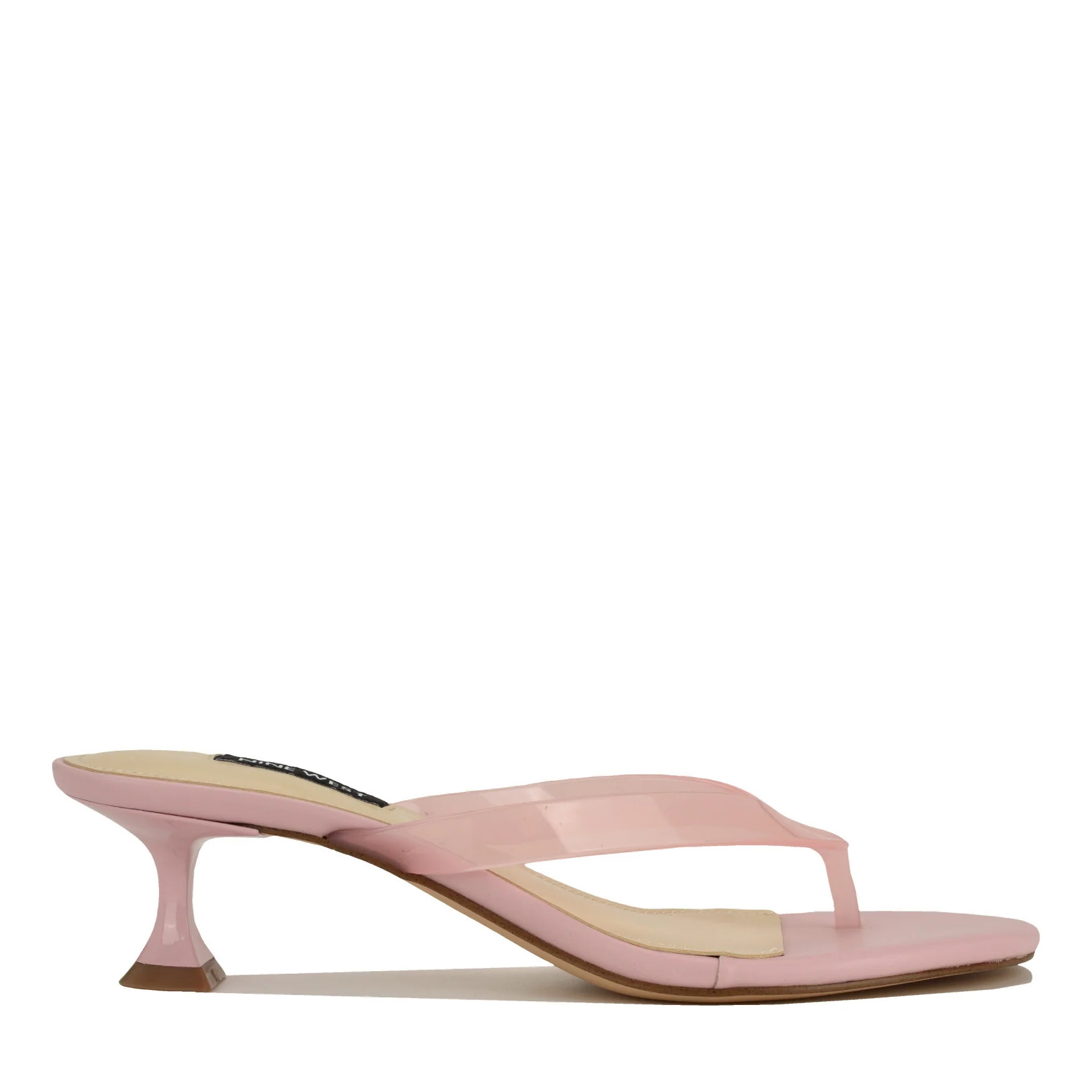 Women's Crisee Heeled Jelly Thong Sandals - Light Pink | Nine West | Nine West (US)