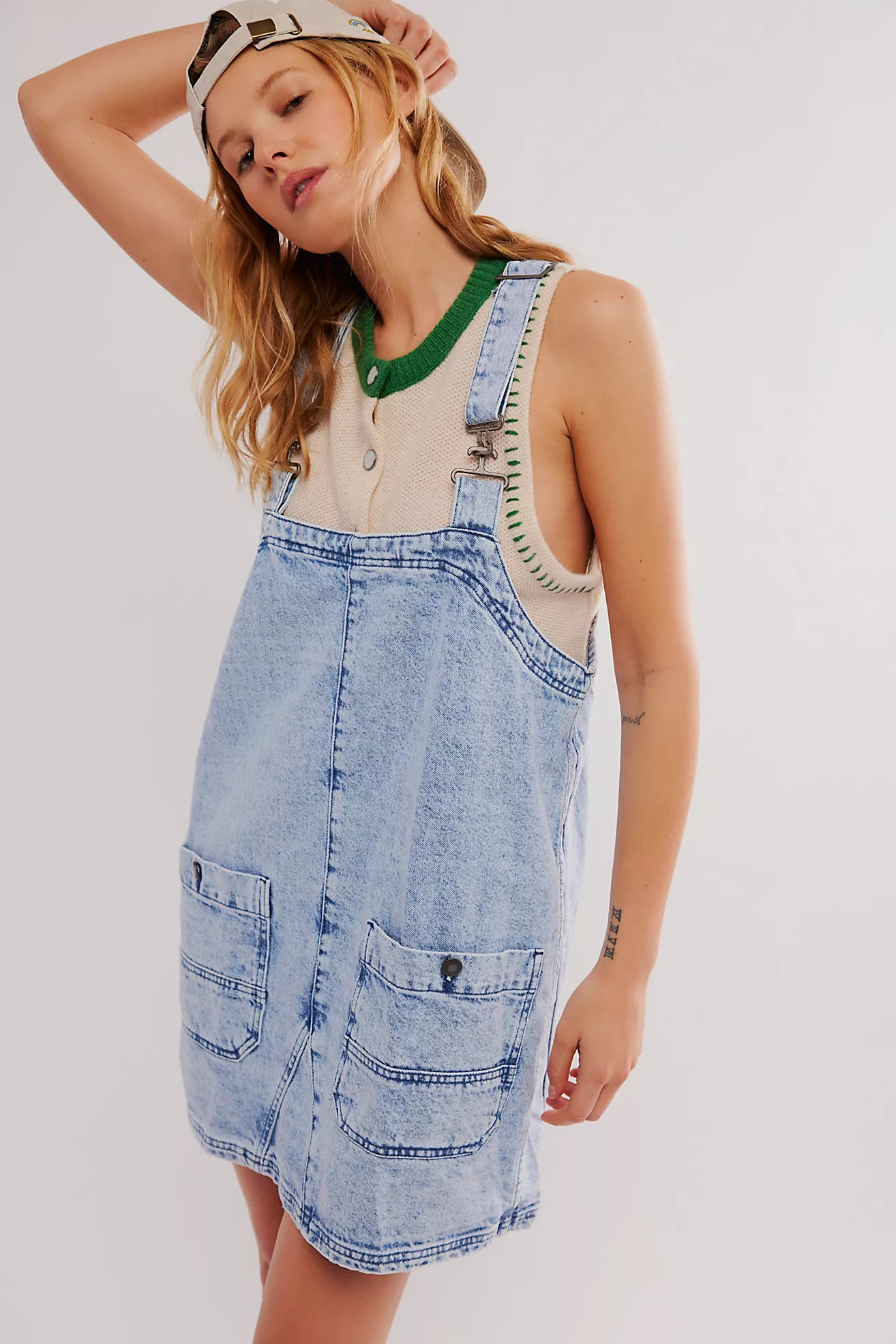 We The Free Overall Smock Mini Top | Free People (Global - UK&FR Excluded)