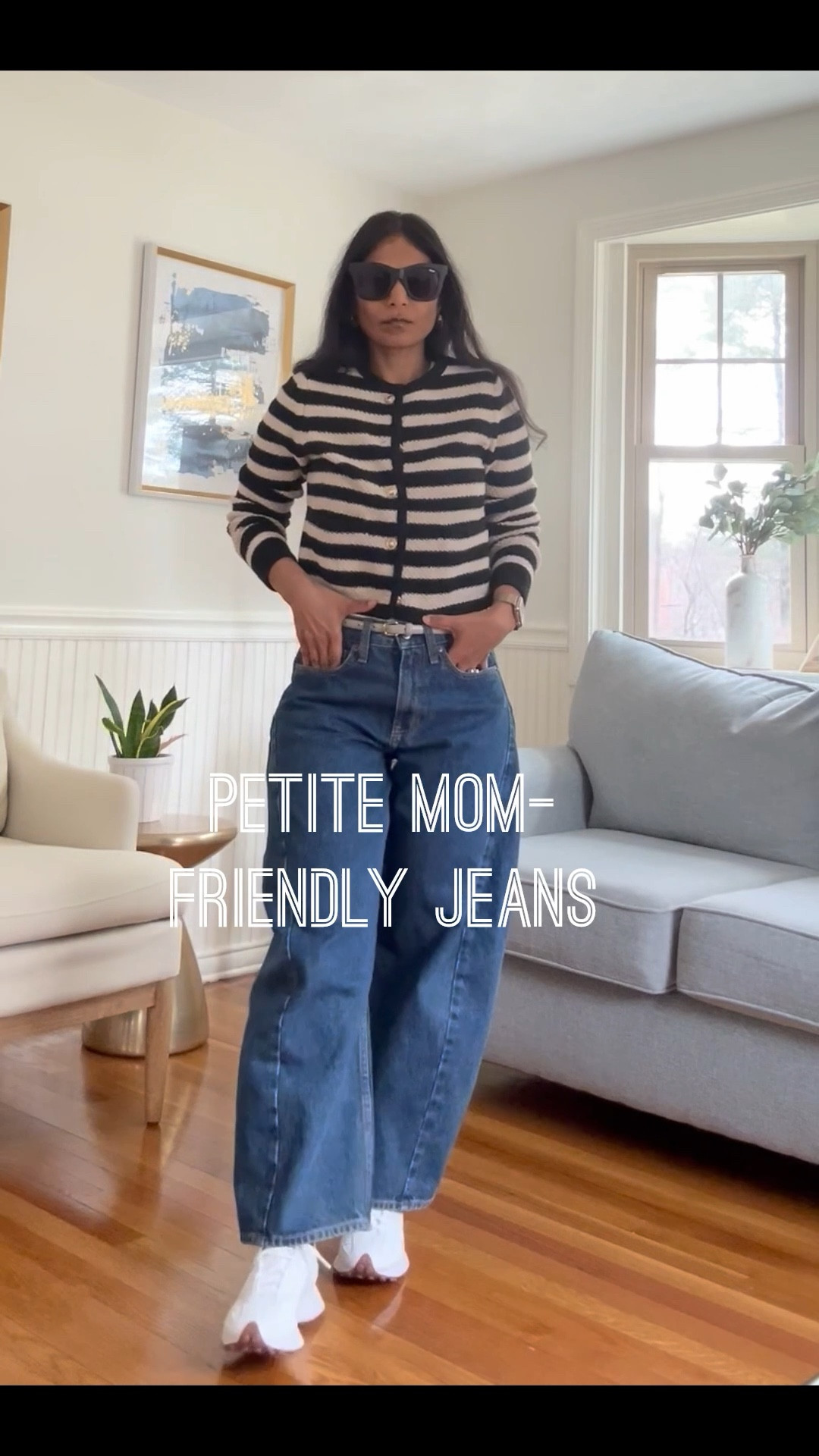 Petite jeans that work for my bottom heavy shape ❤️ These are mid-weight and I like that they have some structure to them✅ For reference, I’m 5’1” and am wearing a 25P.  These are now 20% off with code EXTRA20 (if you spend more than $125). To help you take advantage of this promo,  linked a few things that work well together for some easy casual spring looks. #petitejeans

#LTKPetite #LTKSaleAlert #LTKOver40