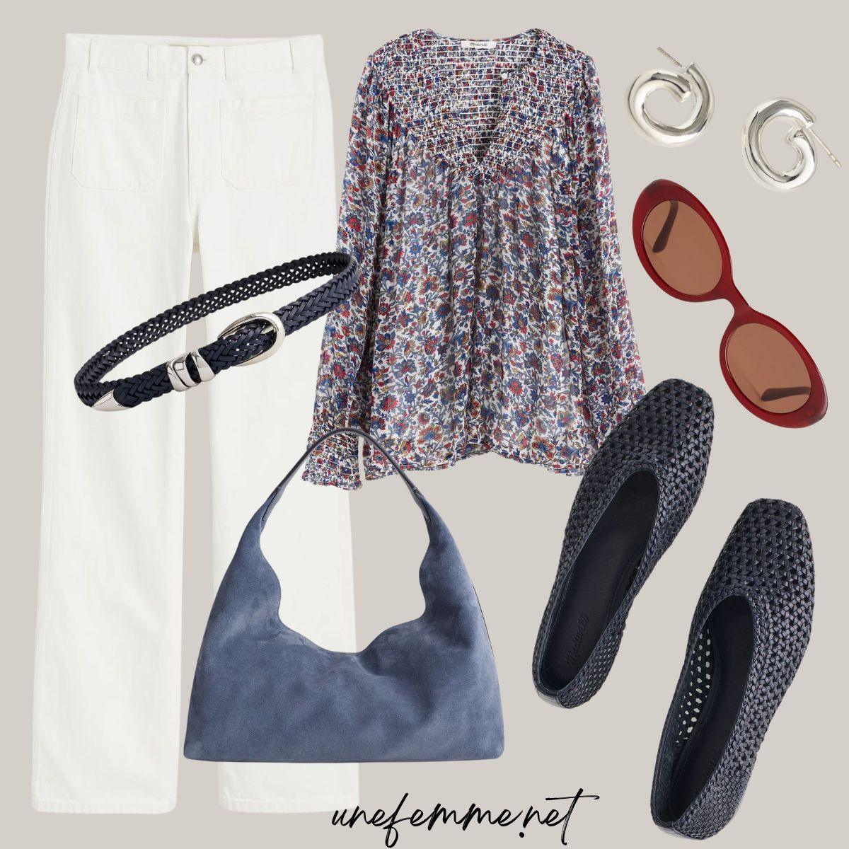 Madewell's having a nifty sale: 20% off your purchase when you buy a full-price pair of jeans! Here's a late summer look in a cool palette. 

 #LTKSeasonal #LTKOver40 #LTKSaleAlert