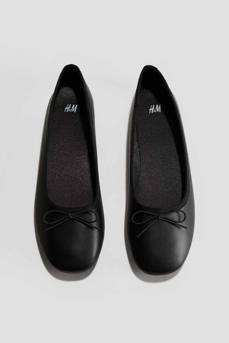 Ballet Flats - No heel - Black - Kids | H&M US | H&M (US + CA)