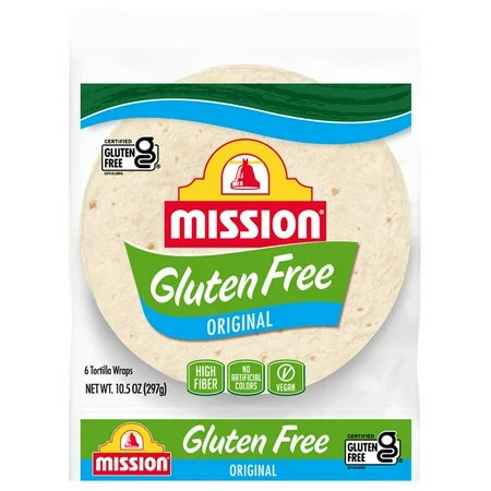 Mission Gluten Free Original Flour Tortillas, Soft Taco Size, 6 Count | Walmart (US)