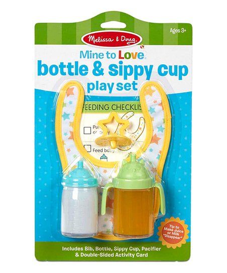 Bottle & Sippy Cup Play Set | Zulily