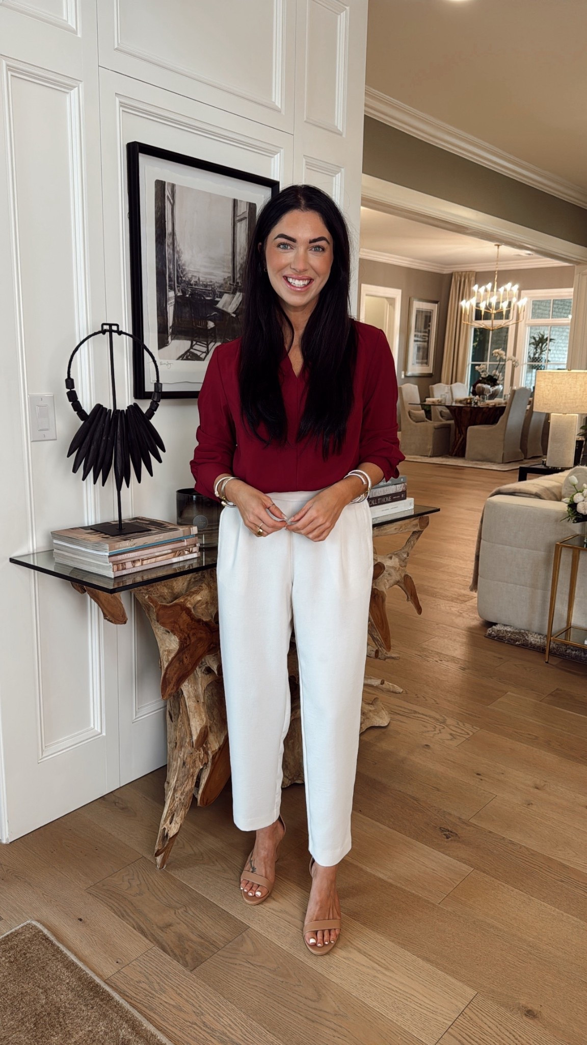 Easy Fall Workwear 🤎 I’m wearing a small in both pieces. 

#LTKFindsUnder50 #LTKSeasonal #LTKWorkwear