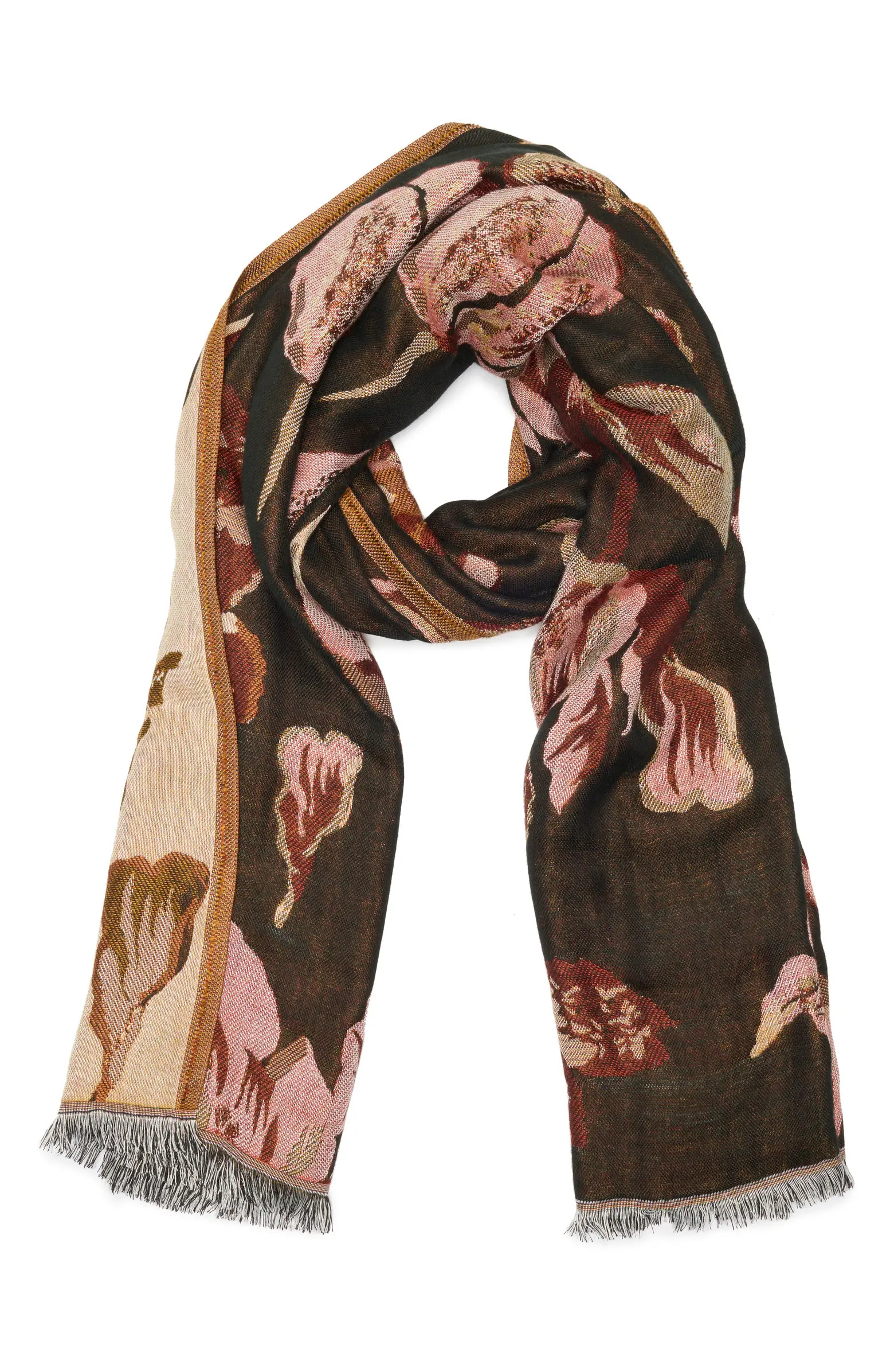 Vince Camuto Bloom Jacquard Scarf | Nordstromrack | Nordstrom Rack