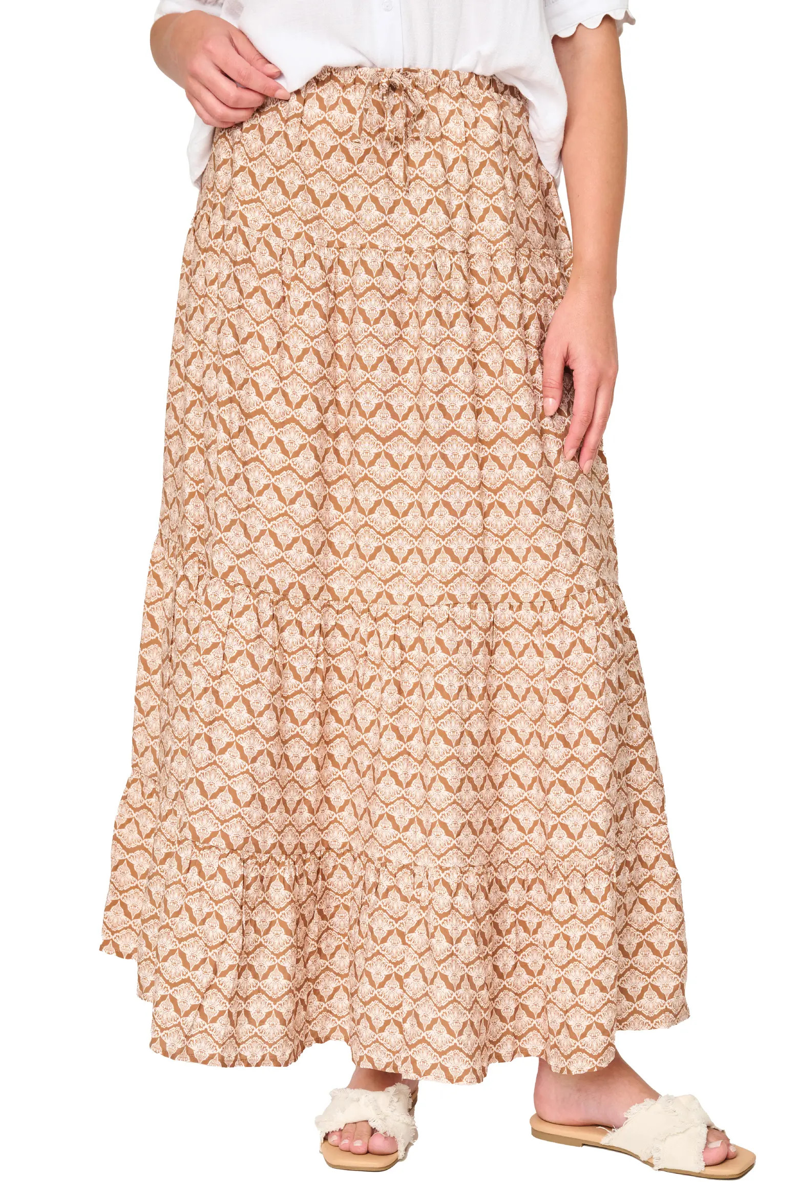 GIBSONLOOK Tiered Maxi Skirt (Women) | Nordstrom | Nordstrom