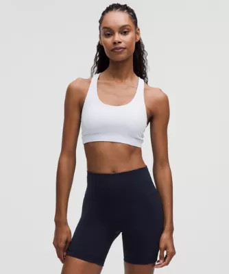Invigorate Mesh Logo Bra | lululemon (AU)