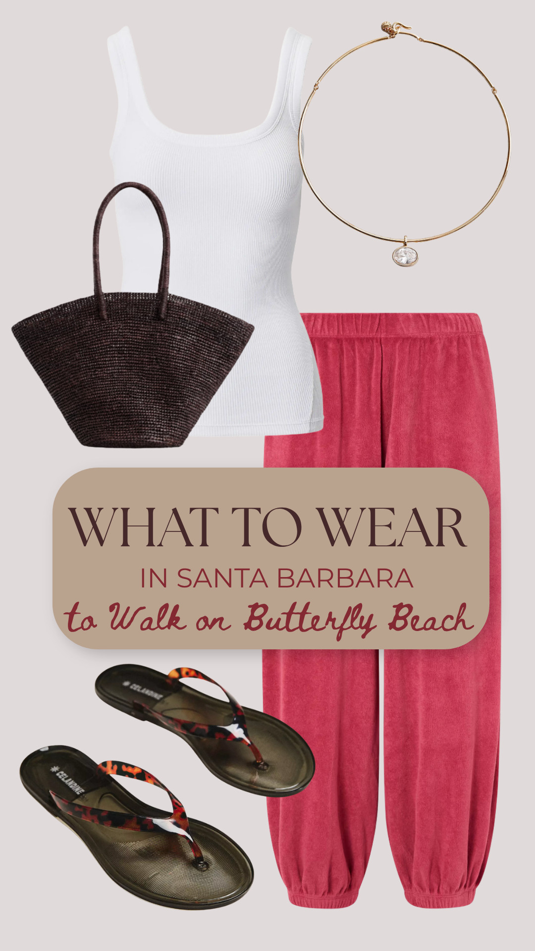 Santa Barbara to walk on Butterfly Beach 

 #LTKootd #LTKTravel