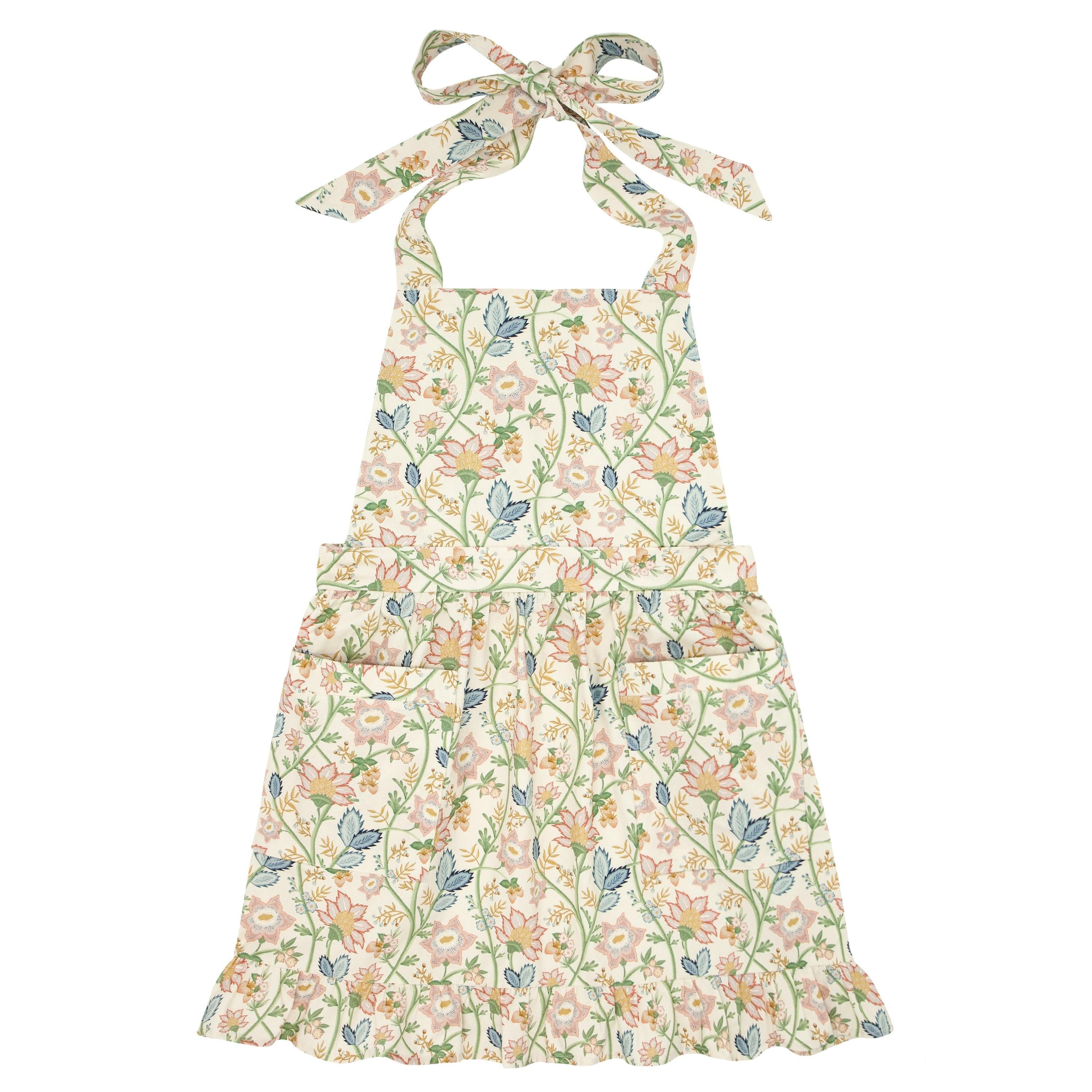 women's wild bloom floral apron | minnow