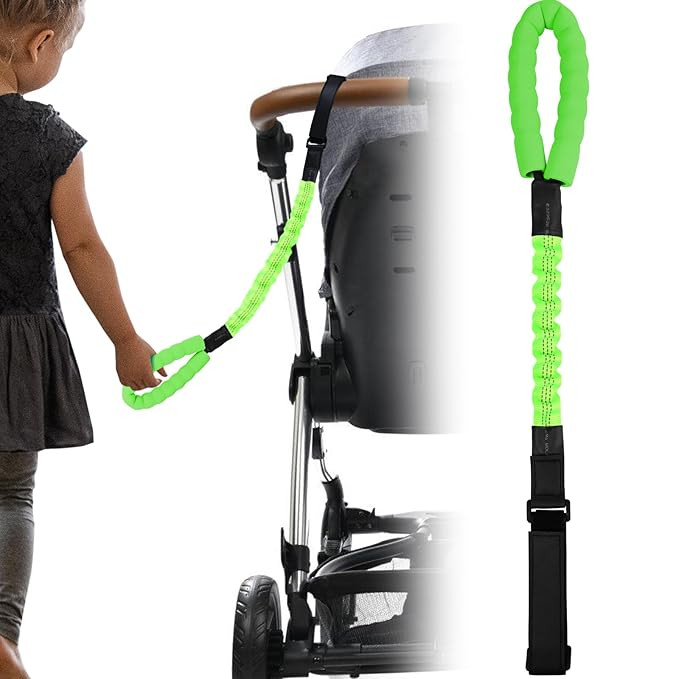 ONEDONE Stroller Handle for Toddler Travel 20" Stroller Strap for Kids to Hold Handle for Strolle... | Amazon (US)