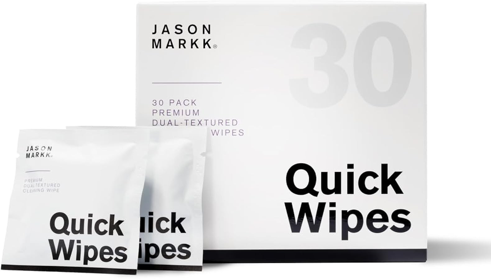 Jason Markk Quick Wipes, Shoe Cleaner, 30 Pack, Individually Packed, Sneaker Care, Ideal for Foot... | Amazon (US)