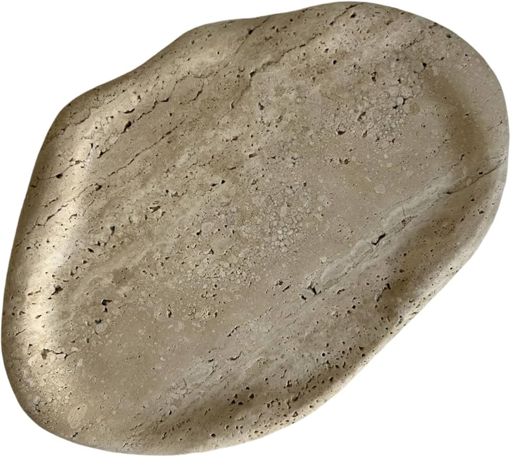 Natural Marble Cloud Tray - Small Ornaments, Handmade Ring Dish, Key Tray for Counter, Vanity, Dr... | Amazon (US)