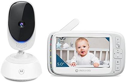Motorola Baby Monitor - VM75 Video Baby Monitor with Camera, 1000ft Range 2.4 GHz Wireless 5" Scr... | Amazon (US)
