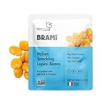 BRAMI Lupini Beans Snack, Sea Salt & Vinegar | 1.06 oz (36 Count) | 4g Plant Protein, 0g Net Carbs,  | Amazon (US)