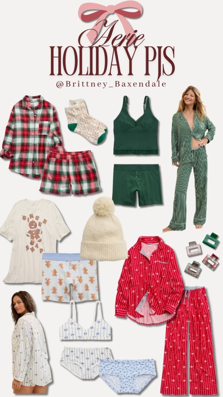 Aerie Holiday pjs - - 31% off today 



#LTKHoliday #LTKFindsUnder50 #LTKSaleAlert