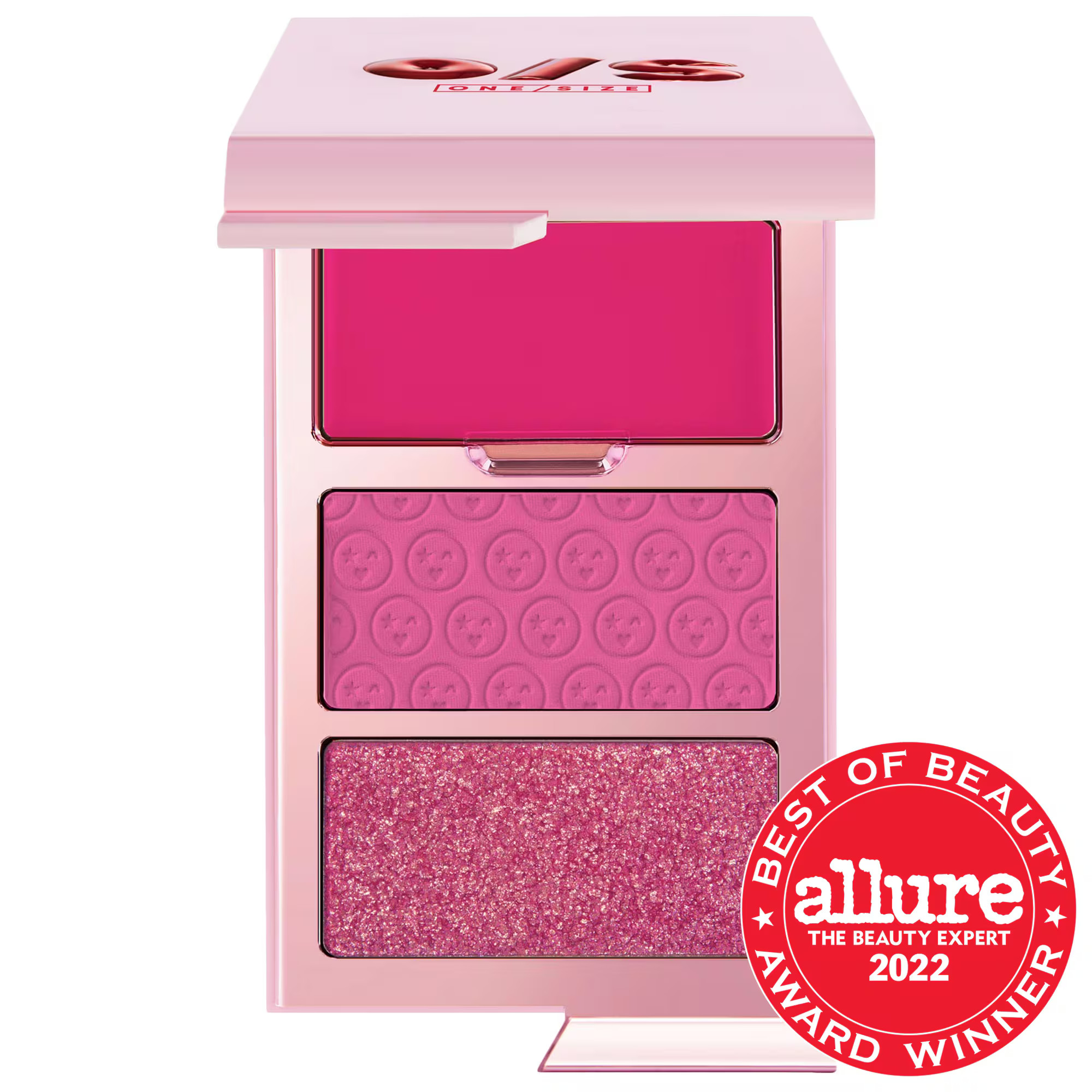 ONE/SIZE by Patrick Starrr Cheek Clapper 3D Blush Trio Palette Gworly Pop 0.38 oz | Sephora (US)