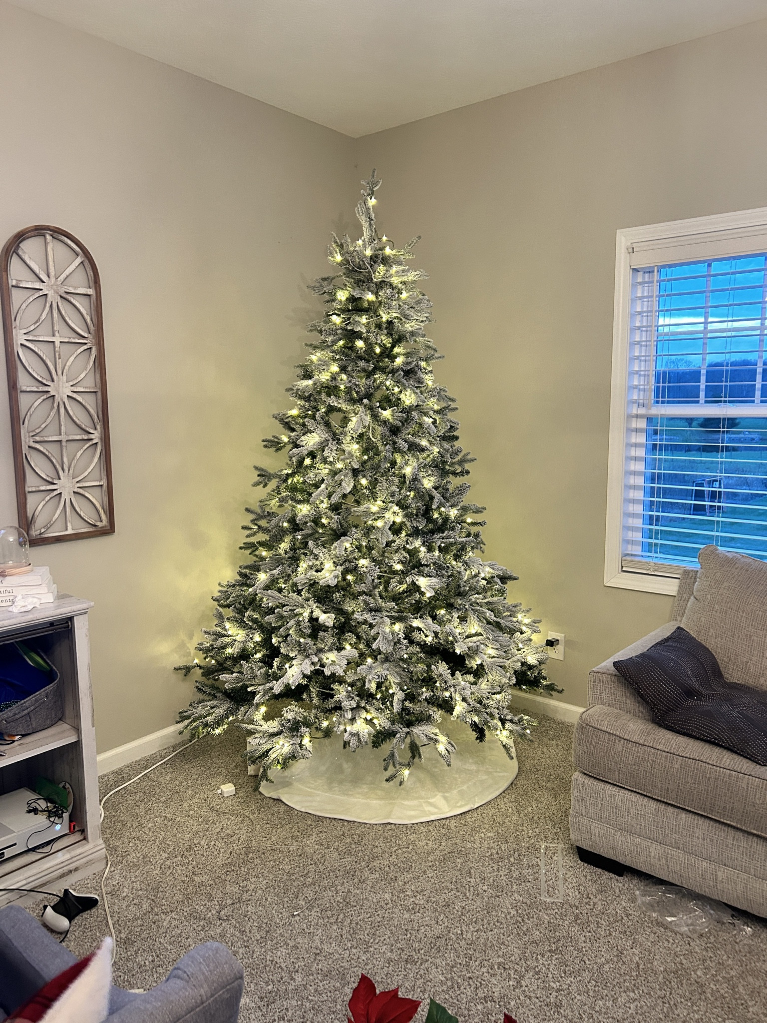 Christmas tree at home flocked Christmas tree perfect Christmas tree home decor 

#LTKHoliday #LTKCyberWeek #LTKSeasonal