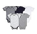 Burt's Bees Baby Unisex Baby Bodysuits, 5-pack Short & Long Sleeve One-pieces, 100% Organic Cotto... | Amazon (US)