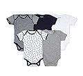 Burt's Bees Baby Unisex Baby Bodysuits, 5-pack Short & Long Sleeve One-pieces, 100% Organic Cotto... | Amazon (US)