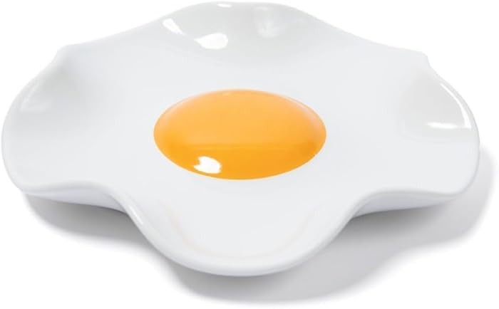 Fried Egg Ceramic Spoon Rest for stove top and kitchen counter | Large and Dishwasher-Safe Sponge... | Amazon (US)