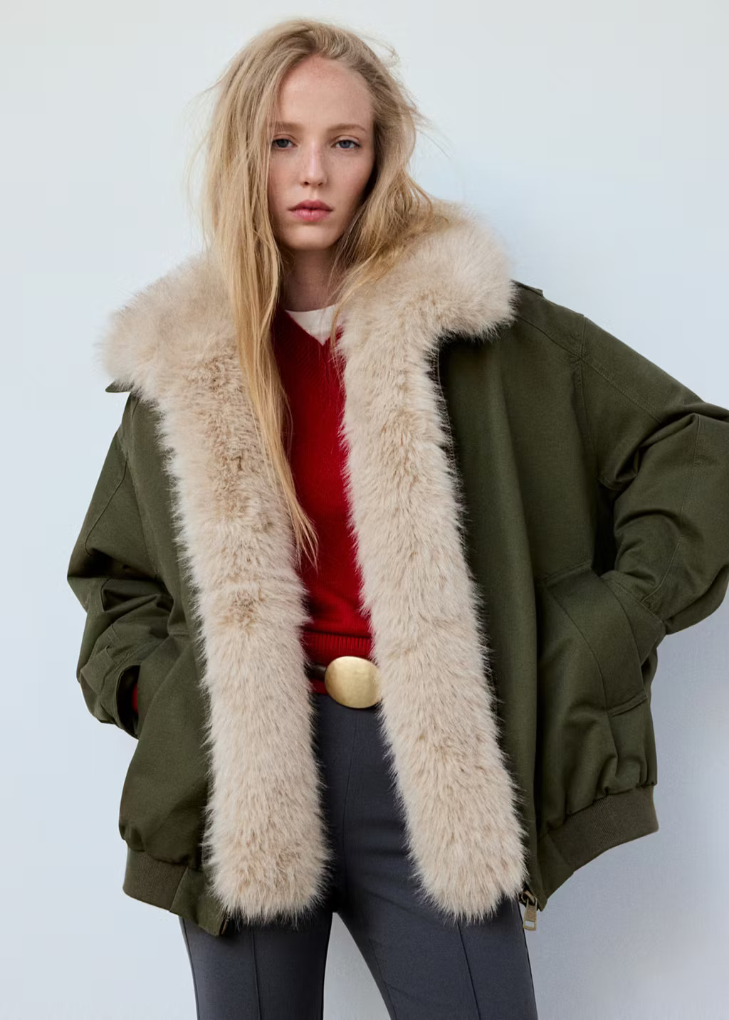 PARKA ALASKA khaki - Women - M - MANGO | Mango (US/MX/AU)
