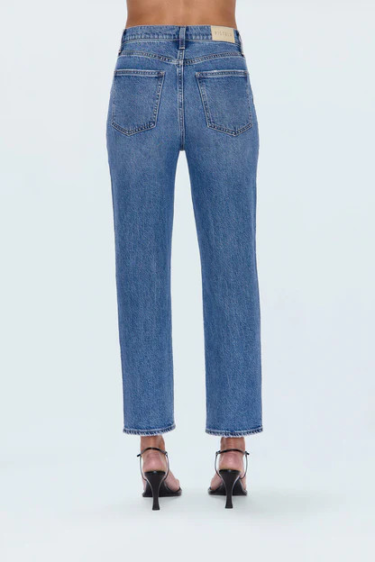 Bri High Rise Slim Straight Jean - Charleston | Pistola Denim