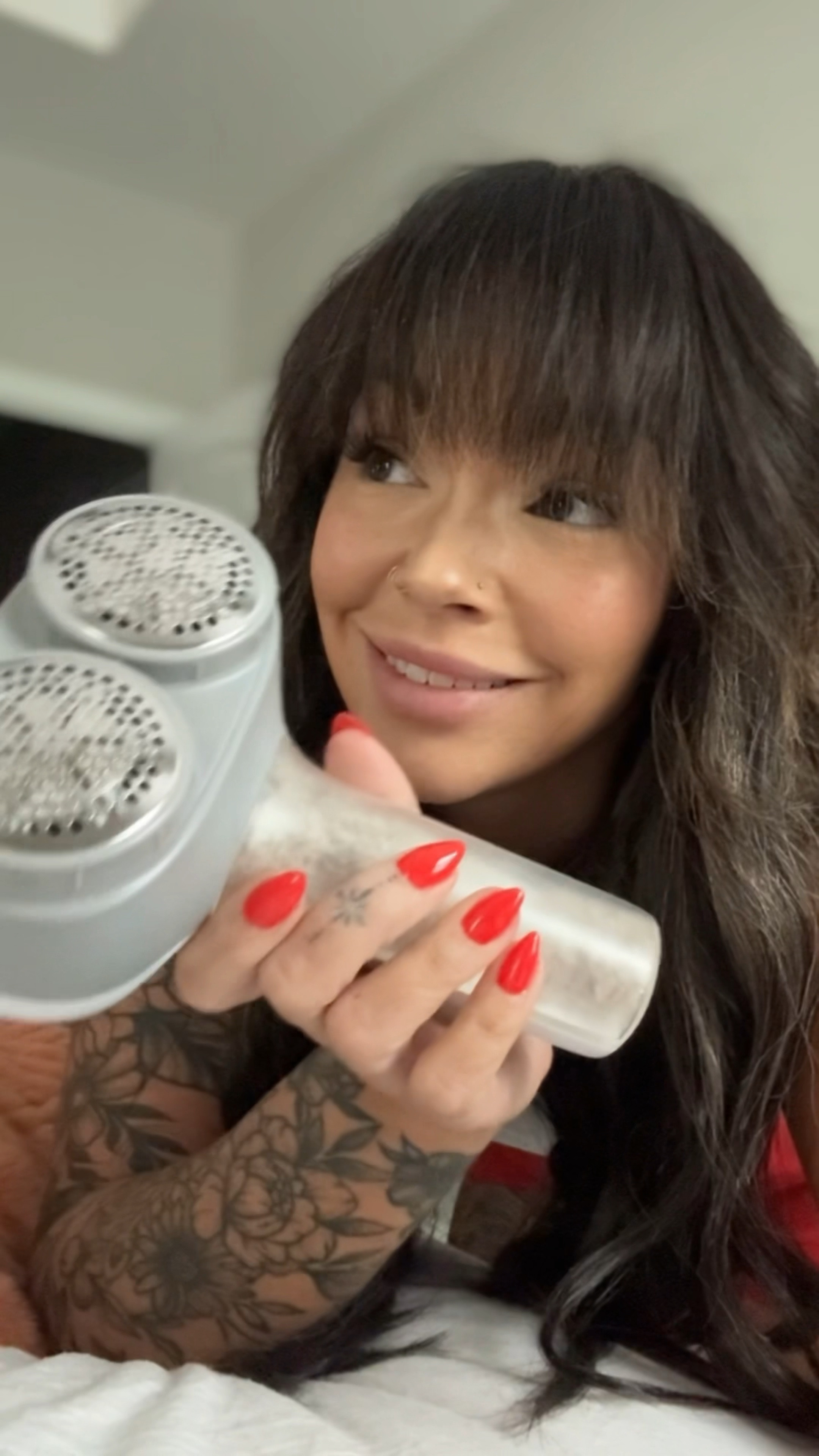 Who knew you needed a fabric shaver 😂 