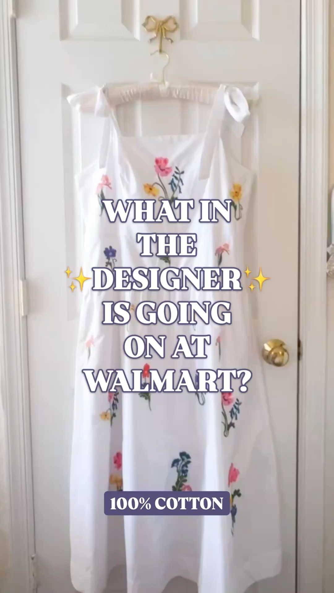 white embroidered maxi dress, Walmart dress, designer look for less, cotton poplin dress

What in the designer is going on at Walmart right now? 🔥

This embroidered floral white cotton maxi dress looks like the kind of pretty summer dress you’d expect from a designer, not Walmart. The square neckline, tie straps, scattered floral embroidery, drop-waist shape, full skirt, smocked back, and pockets make it look and feel like a dress that could easily retail for triple. 

It’s 100% cotton poplin, so it has that crisp summer feel that works for warm weather. It looks expensive. The embroidery is delicate and extremely well done, which is what gives it that elevated designer-looking dress energy.

This is the dress for bridal showers, baby showers, brunch, church, graduation events, garden parties, summer birthdays, vacation dinners, coastal trips, beach-town lunches, resort outfits, and any daytime plan.

If you love Tuckernuck-inspired dresses, Sézane-style feminine pieces, white summer dresses, embroidered cotton dresses, garden party dresses, coastal vacation dresses, and finding the designer look for less, this Walmart find is the one to grab because it will disappear.

white embroidered dress, embroidered maxi dress, white cotton maxi dress, cotton poplin dress, Walmart dress, Free Assembly dress, Walmart fashion finds, designer look for less dress, square neck dress, tie strap dress, drop waist dress, dress with pockets, bridal shower dress, baby shower dress, graduation dress, garden party dress, brunch dress, church dress, vacation dress, resort dress, coastal summer dress, preppy summer dress, feminine summer dress

#LTKFindsUnder100 #WalmartFinds #WhiteDress #SummerDress #LookForLess #PreppyStyle #VacationDress #GoingViral #LTKFindsUnder50 #WalmartStyle

#LTKSeasonal #LTKTravel #LTKWedding