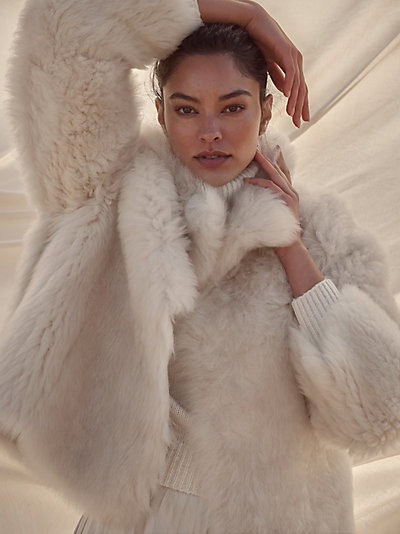 Kylie Reversible Sheepskin Jacket | Overland Sheepskin Co.