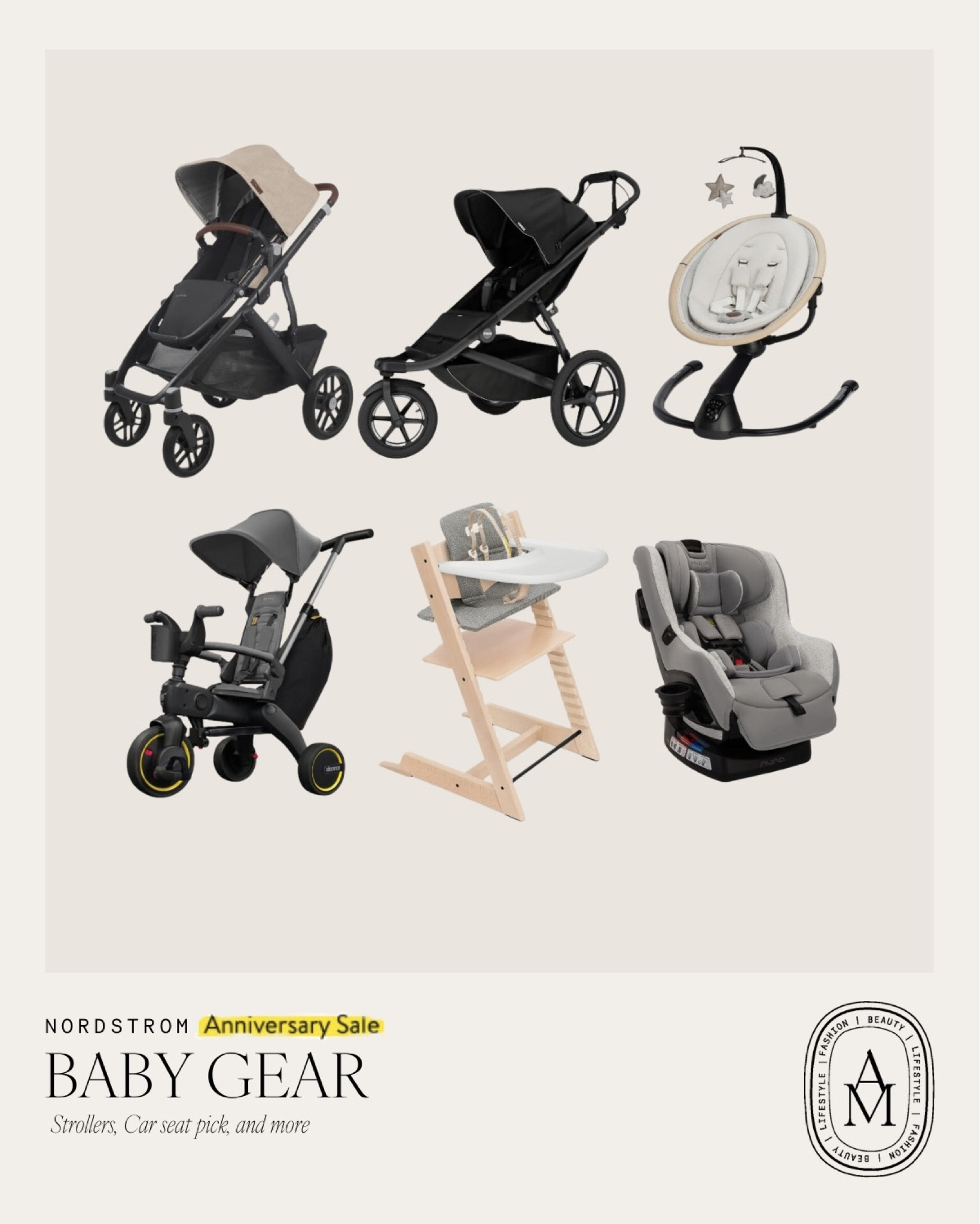 Nordstrom sale baby gear picks! Icons can start shopping today then everyone on the 15th! Keep an eye out for amazing deals! Baby stroller, baby gear on sale

#LTKSummerSales #LTKSaleAlert #LTKBaby