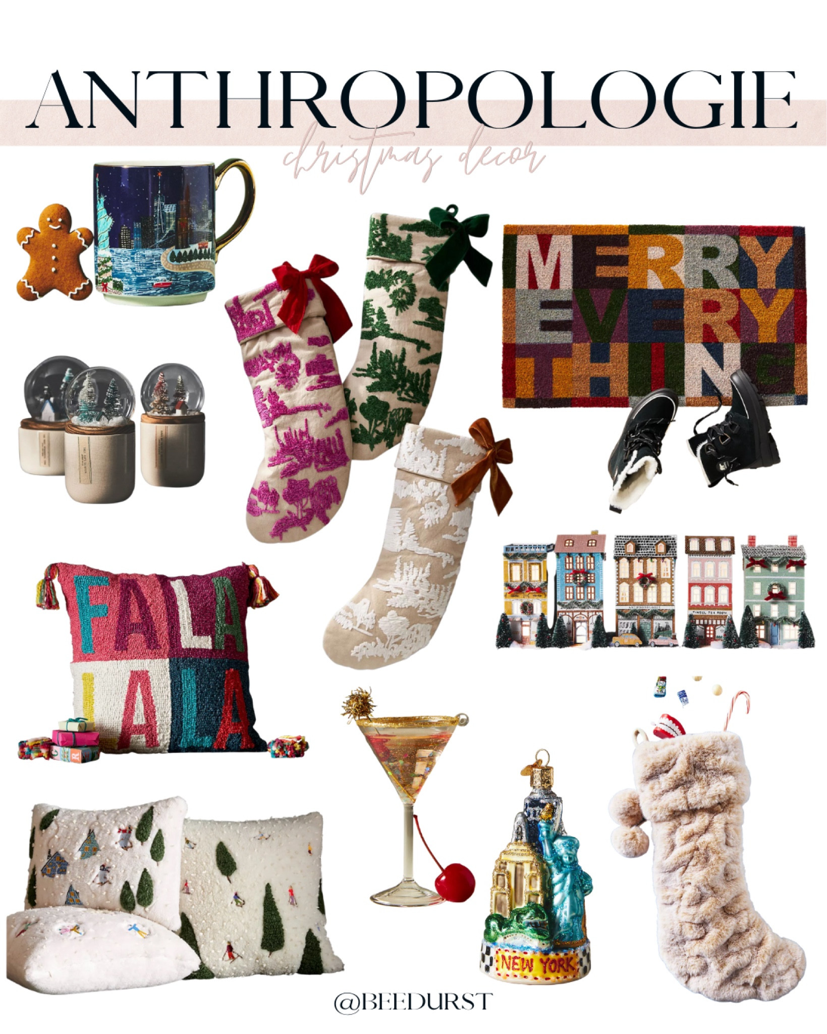 Anthropologie Christmas decor, Anthropologie holiday decor, Christmas doormat, holiday doormat, Christmas pillow, holiday pillow, Christmas stocking, Christmas mug, Christmas candle 

#LTKhome #LTKHoliday #LTKunder100