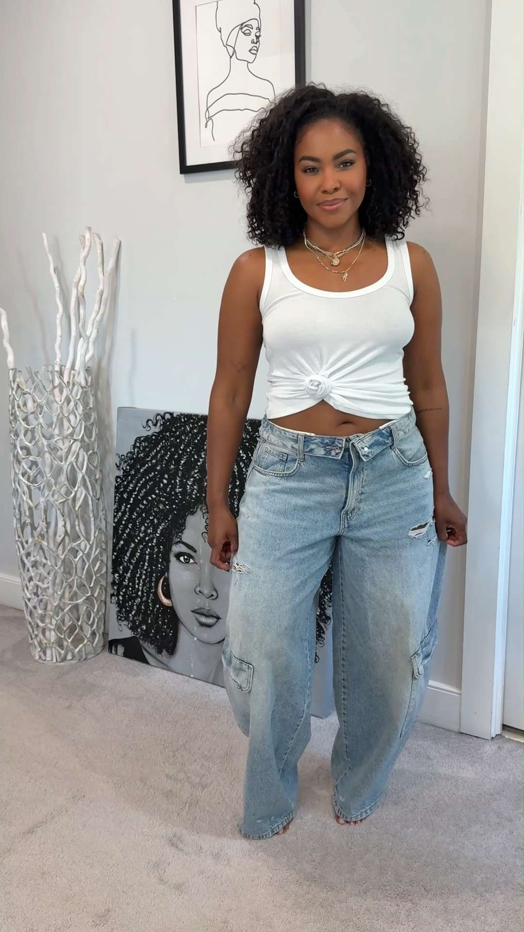 This look gives elevated designer vibes without the designer price tag. Every piece is linked if you want to recreate it 

 #LTKootd #LTKMidsize