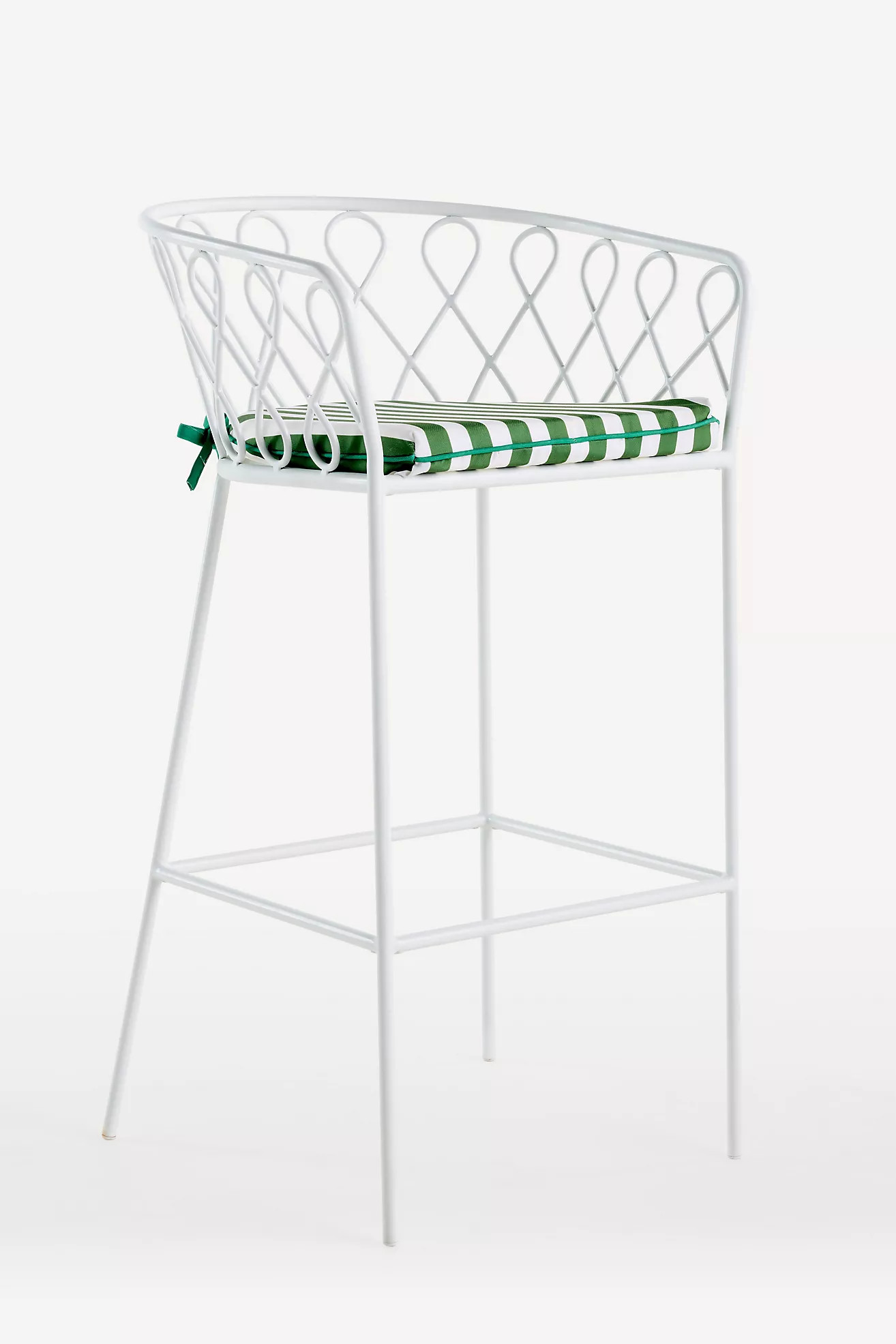 Lillie Indoor/Outdoor Bar Stool | Anthropologie (US)