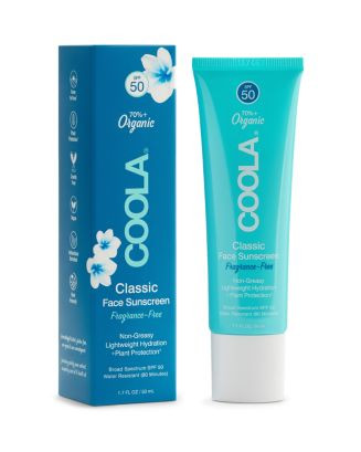 Coola Classic Face Sunscreen SPF 50 - Unscented  | Bloomingdale's Beauty & Cosmetics | Bloomingdale's (US)