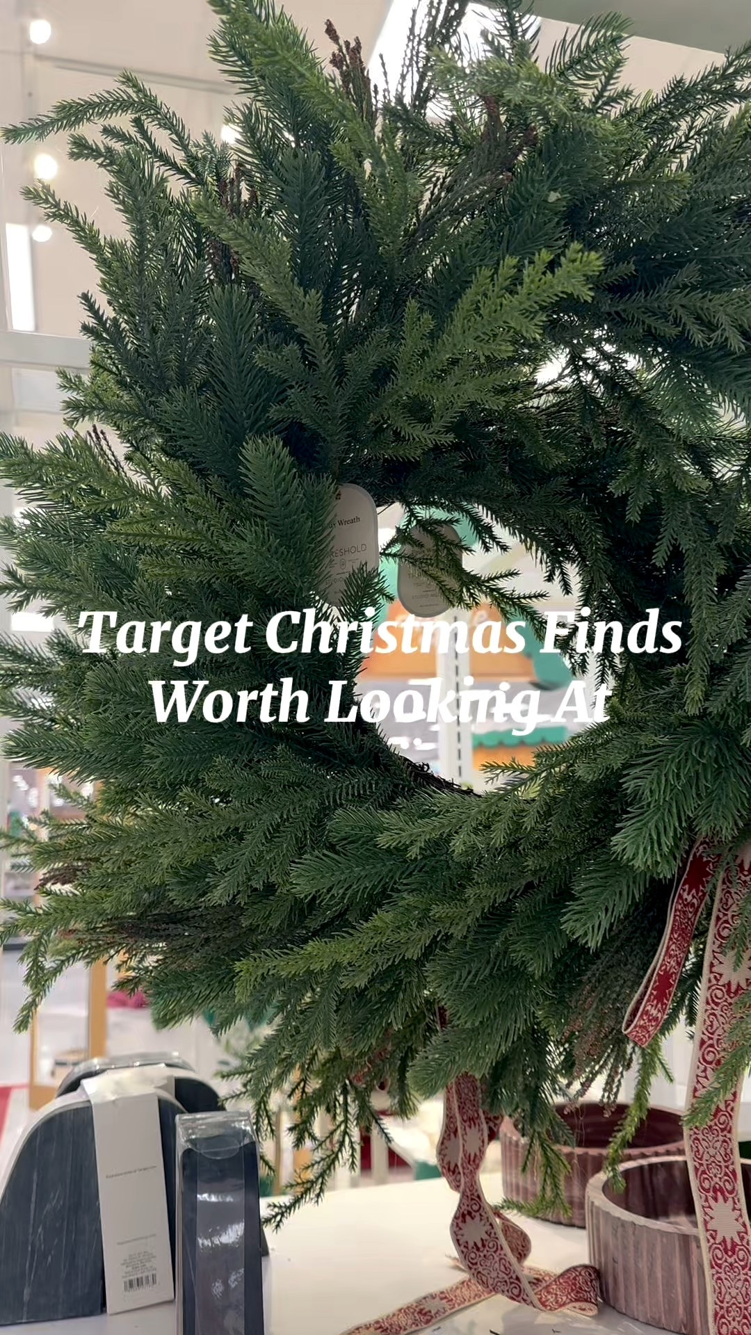 Target Christmas Decor worth looking at.. all these finds look high end or realistic! Worth checking out for the affordability! 

#LTKSeasonal #LTKHoliday
