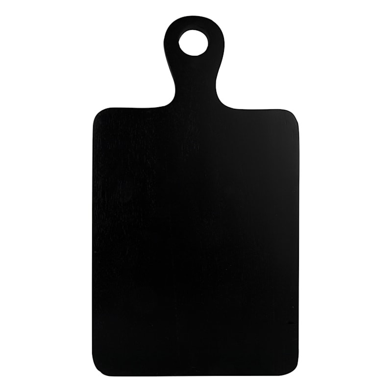 Black Wooden Serving Board, 16x9 | At Home
