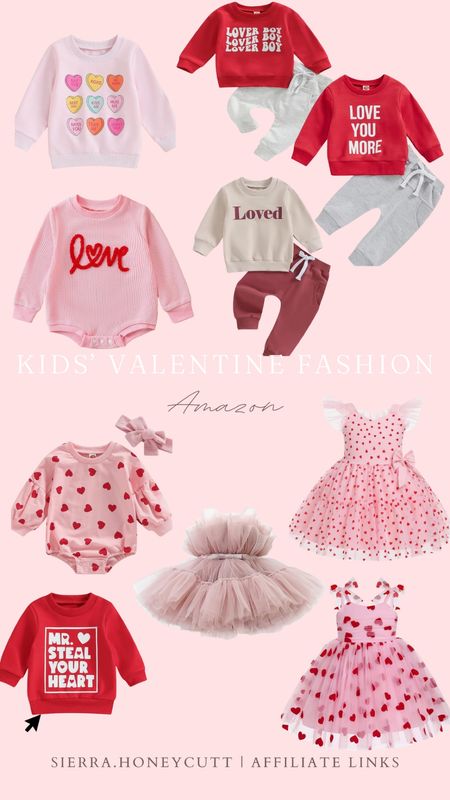 Kids, baby, children’s, affordable fashion, Amazon style, hearts, pink, red, little boy, little girl 

#LTKSeasonal #LTKstyletip #LTKfindsunder100