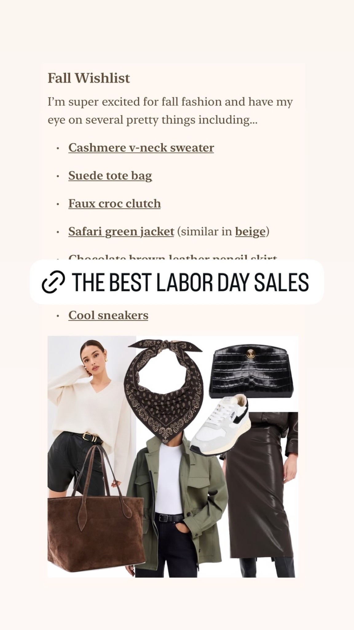 Best Labor Day Sales all on Substack!

#LTKSaleAlert #LTKSeasonal #LTKootd
