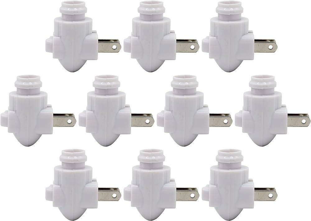 Creative Hobbies Plug in Night Light Module, White Plastic, Great for Making Your Own Decorative ... | Amazon (US)