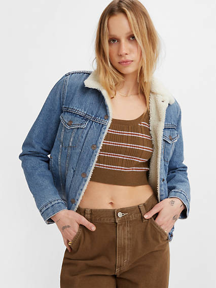 Levi's Original Sherpa Trucker Jacket - Women's L | Levi's US